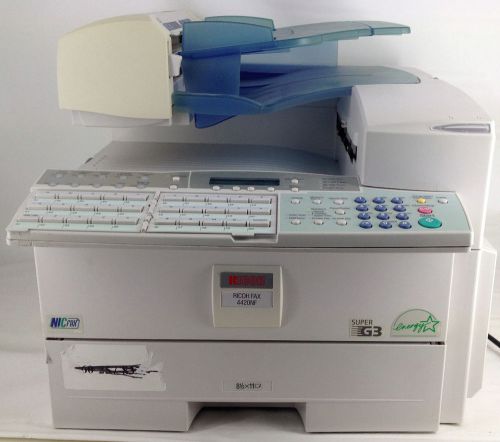 RICOH MODEL 4420NF COPIER,FAX AND SCANNER - Page Count 19,554