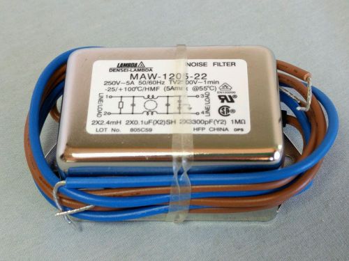 LAMBDA NOISE FILTER 250V 5A  MAW-1205-22