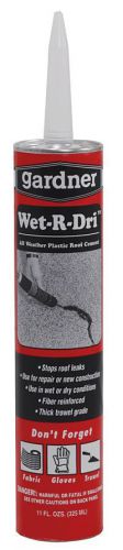 ROOF CEMENT,WET-R-DRY,10 OZ