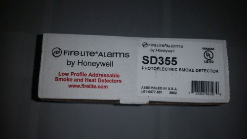 SD355 FIRELITE ADDRESSABLE PHOTO ELECTRIC SMOKE DETECTOR FIRE ALARM HONEYWELL