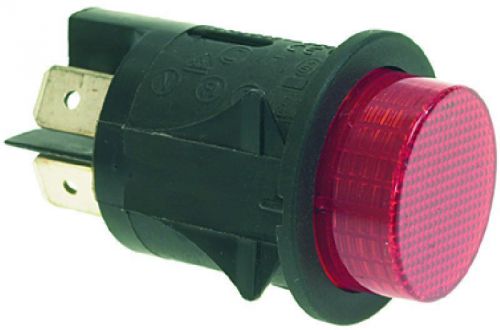 BRASILIA RED BIPOLAR PUSH BUTTON 16A 120V-250V