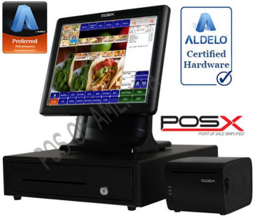 Aldelo 2013 pro pos-x mexican restaurant all-in-one complete pos system new for sale