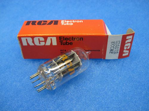 Nos 12au7a/ecc82 electron tube - rca - usa - 1973 (clear top) for sale