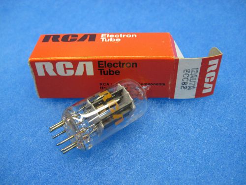 NOS 12AU7A/ECC82 Electron Tube - RCA - USA - 1973 (CLEAR TOP)