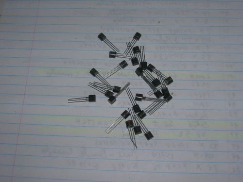 Collection of 48 x vintage small signal transistors (NOS)