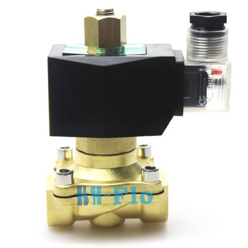 Normally Open 1/2&#034; NPT AC220V-240V Electric Solenoid Valve for Gas Water Air