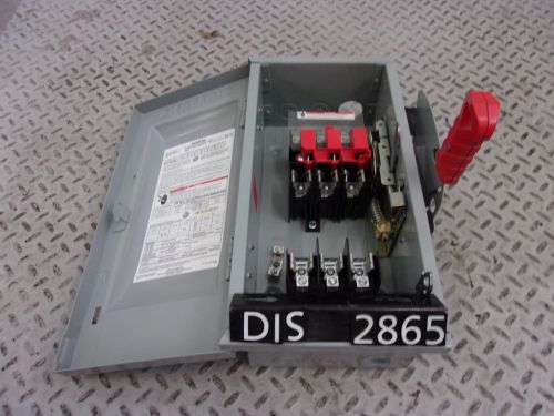 Siemens 600 Volt 30 Amp Fused Heavy Duty Disconnect (DIS2865)