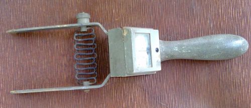 Vintage Collectible German Amp &amp; Voltmeter For Car Batteries Super Retro Art