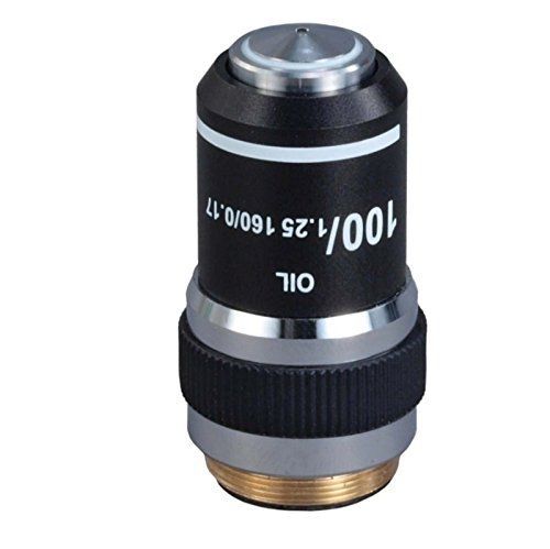 OMAX 100X (Oil, Spring) Achromatic Compound Microscope Objective Lens