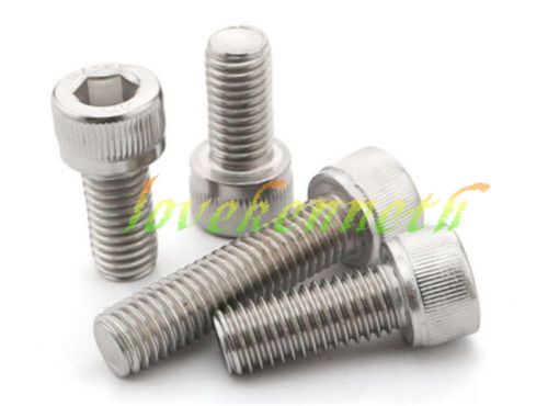 50pcs m3 stainless steel internal hex drive socket cylinder head cap screw bolt for sale
