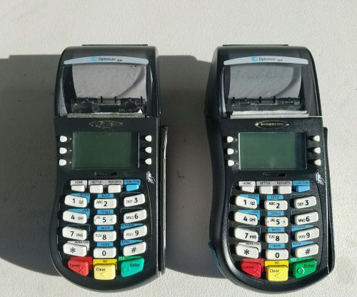 Hypercom Optimum T4220 Credit Card Machine /in Good Condition