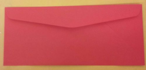 #10 Regular Envelopes (4 1/8 x 9 1/2) - Holiday Red ~ Box of 50