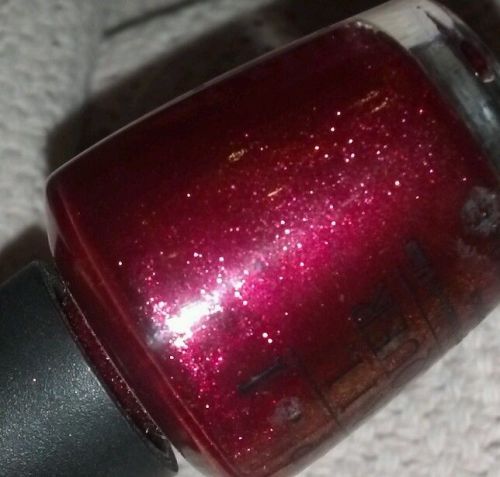 OPI Nail Polish Lacquer THE SHOW MUST GO ON Hot Pink Glitter Shimmer HL B11
