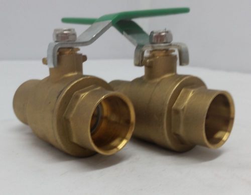 1/2&#034;  sweat ball valve box of 10 for sale