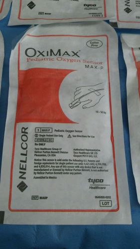 Nellcor OxiMax Pediatric SpO2 Oxygen Finger Sensors MAX-P - Lot of 10