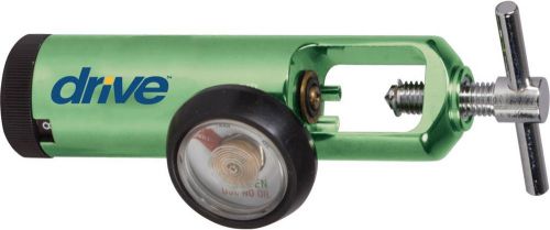 Oxygen regulator, 0-15 lpm, adult, green for sale