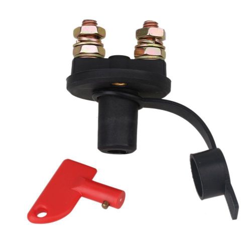 60v 400a battery disconnect cut off kill switch removable key 4 hole 8mm thead for sale