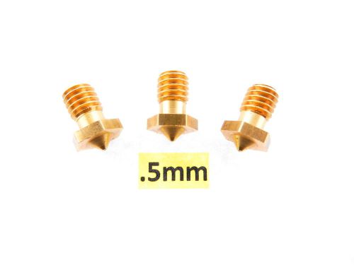 Jhead .5mm 3D Printer J-Head Nozzle for 1.75mm ABS PLA