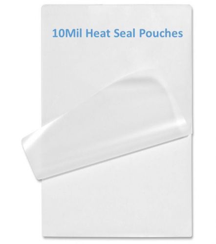 100 Premium Letter Size Laminating Pouches 10 MIL for 8.5 x 11&#034; Sheets