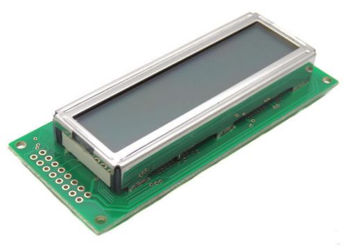 Lumex 5.56mm 16 x 2 transflective lcd module w/ led backlight lcm-h01602dsf/f for sale
