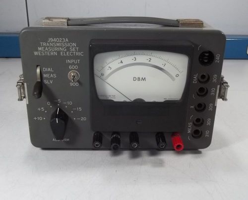 WESTERN ELECTRIC Transmission Measuring Set J94023A Vintage