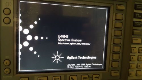 Agilent E4404B Esa E-series spectrum analyzer firmware rev A.12.00 GPIB parallel