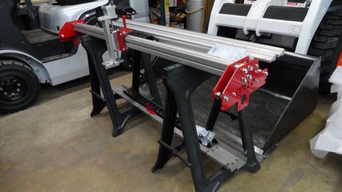 Diy 4x4 4x8 cnc plasma cutting gantry kit w/ hardened v-rail linear motion for sale