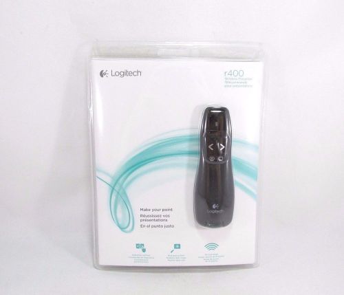 Logitech Wireless Presenter R400, Wireless Presenter with Laser Pointer