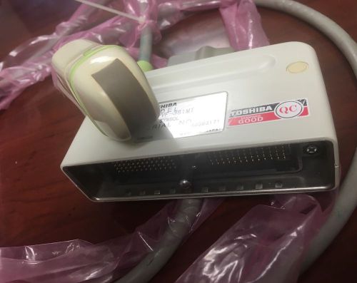 Toshiba PVF-381MT 3.75 MHz Ultrasound Probe for SSA-340A, 90 Day Warranty