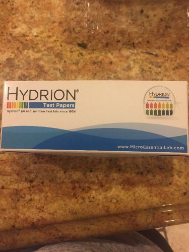 MicroEssential Lab HYDRION QT-10 QUAT Sanitizer TEST Paper Kit Dispenser 0-400