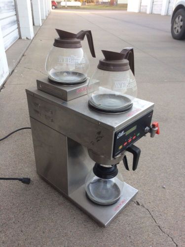 USED Curtis Alpha GT Automatic Coffee Brewer w/ 3-Warmers &amp; Hot Water Faucet