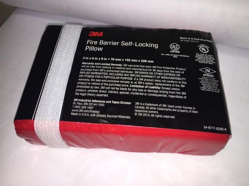 3M Fire Barrier Self-Locking Pillow, Large 3”x 6”x 9” 98-0400-5474-8