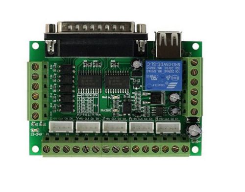 1pc 5 Axis CNC Breakout Board For Stepper Driver Controller mach3 bb