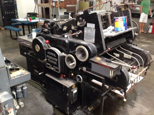 Original Heidelberg cylinder  18 x22 1/2 Inches