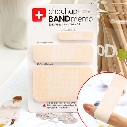 New Bandage Stickers Post-it Bookmark Memo Flags Sticky Notes Office Supplies