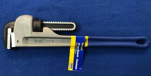 Brass Craft Aluminum 18&#034; Pipe Wrench T432 Heavy Duty