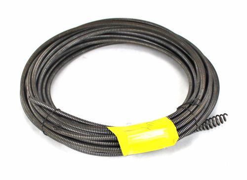 Ridgid 89400 drain cleaning cable 5/16&#034; x 50 feet hollow core bulb auger 1ad for sale