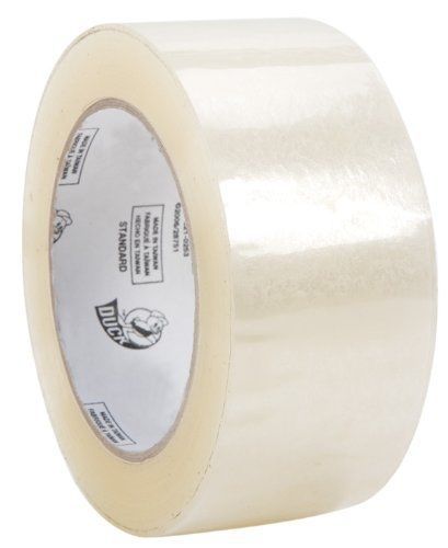 Duck Brand Standard Grade Packaging Tape, 1.88-Inch x 109 Yards, (Pack Of 36),