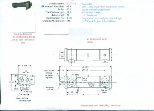 40 Ton Barrell Chiller