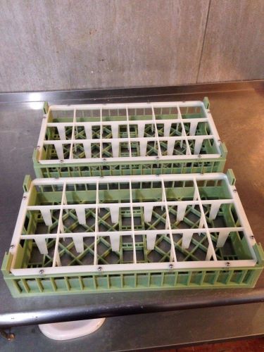 Vollrath 36 Compartment Glass Dishwasher Rack (2 half racks = 1 full size rack)