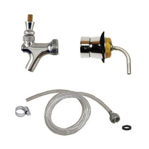 Draft beer tower rebuild kit - faucet, tower shank, and beer line for sale