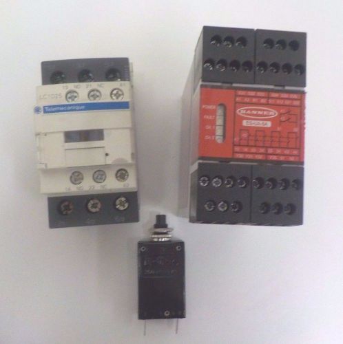 Lot of Industrial Electrical Automation Parts, Contactor,Circuit Breaker &amp; Relay