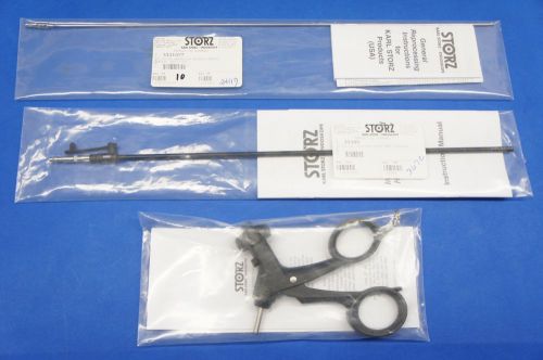 Karl storz 33351vt click line vancaillie oviduct forceps, size 5mm, length 36cm for sale