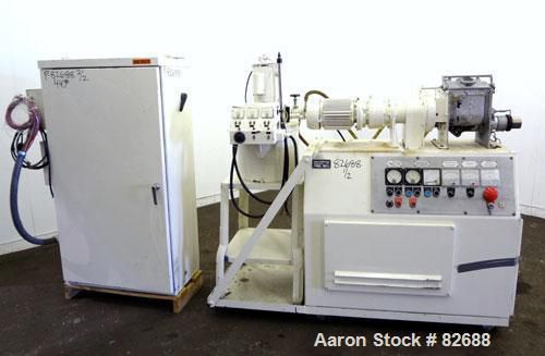 Used- baker perkins/guittard lab size mixer extruder, model lex8. 1.33 gallon wo for sale