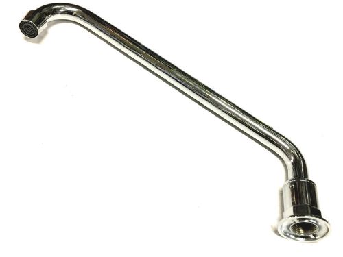 300 MM SWIVEL SPOUT HOB TUBE CURVED KICTHEN /LAUNDY TAPS CHROME FINISH