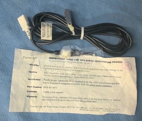Datascope 400 Series Temperature Probe Cable-w/Data Sheet (PRX11845-WE5)