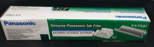 Genuine Panasonic Ink Film  KX-FA93 Replacement  For Kx-Fhd331 Fhd332 Fhd351 New