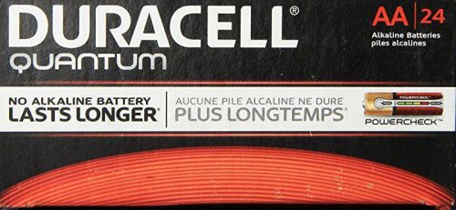 Duracell Quantum QU1500BKD09 Alkaline-Manganese Dioxide AA Battery, 1.5V, -4 to