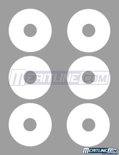 300 white inkjet laser printable matte mini cd dvd disk label full face 22mm hub for sale