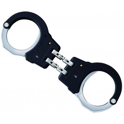 ASP Hinge Handcuffs Black Steel New 56111 NEW-HC-H-BLK (STL)